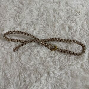 Gold Braided Belt Accessory